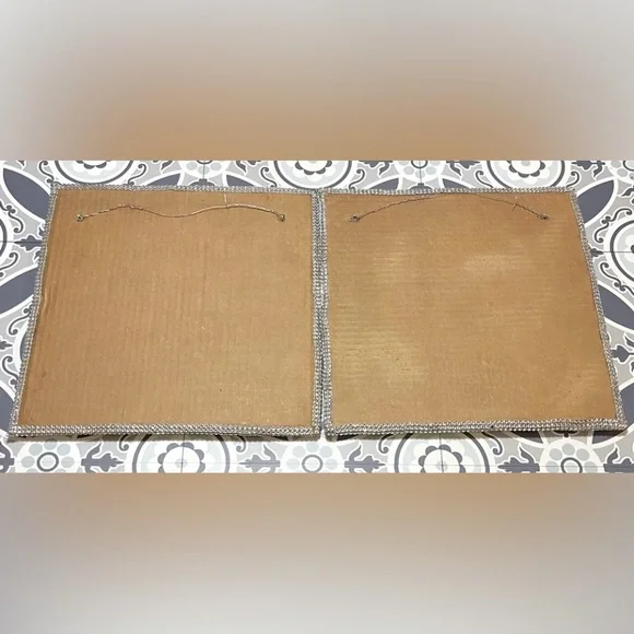 Luxury Designer Inspired Handmade
Hanging Mirror, Silver Glass, Wall Decor - Picture 4 of 11